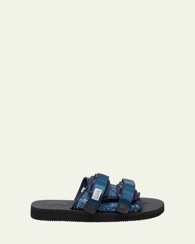Moto Cab Nylon Dual-Buckle Sandals